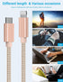 Marchpowe USB C to Lightning Cable - MFi Certified iPhone 14 Fast Charger Cord 3Pack 6ft Charging Cable Compatible with iPhone 14 13 12 Pro Max Mi...