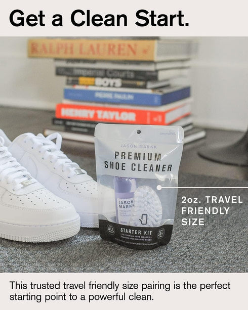 Jason Markk Shoe Cleaning - Shoe & Sneaker Care Sets: Essential Kit, Starter Kit & Box - Deep Cleaning Solution Kits...