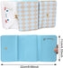 Honbay Fashion Cute Cartoon Wallet, Small Wallet, Women Ladies Short Wallet, PU Leather Tri-fold Wallet, Money Bag, Coin Cash Cards Pouch Purse, K...
