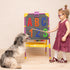 134 Pcs 5 Inch Bulletin Board Letters Colorful Alphabet Letters Numbers and Punctuation Cutouts Letters for Bulletin Board Wall Set for Display Bo...