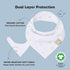 KeaBabies 8-Pack Organic Baby Bandana Drool Bibs - Stylish Unisex Bandana Bibs, Super Absorbent Bandana Drool Bibs, Gentle Teething Bibs for Infan...
