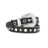 Kajeer Rhinestone Belt for Men Women, Vintage Cowgirl Diamond Bling Belts for Jeans(Black, Small)...