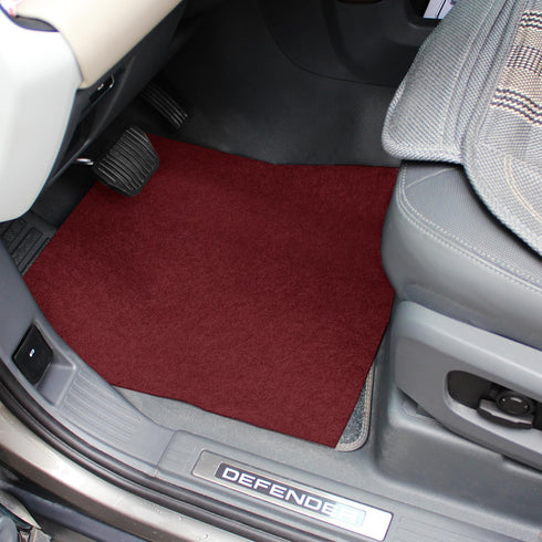 Disposable Car Floor Mats, Women Girls Red Car Floor Mats, Heavy Duty Floor Mats for Cars Auto Vehicles Automotive Mat Covers Protector Detail Was...