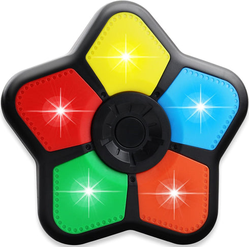 Gamie Electronic Memory Game with Lights and Sounds, Handheld Memory Game for Kids, Mind-Sharpening Brain Games for Kids and Adults, Educational L...