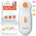 Cherish Baby Care Baby Nail Trimmer Electric - Automatic Safety Stop, BPA-Free & Safety-Tested Electric Nail File Baby, Includes 4 File Pads, 0-12...