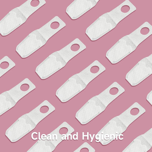 60 Count Disposable Finger Cover for Baby Oral Cleaning, 0-36 Months Infant Tongue Cleaner, Dry Wipes for Newborn Mouth Cleaner, Premium Toddler G...