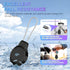 4-Pack Case for AirTag Holder with Wire Cable, Scratch-Resistant Waterproof AirTag Case with Locking System AirTag Secure Holder for Luggage,Keys,...