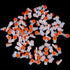 UY2 Gell Connector 100PCS Waterproof Orange Clear Twin Blade 2 Wire Gel Filled Crimp Connector...