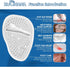 Ball of Foot Cushions, Metatarsal Pads Women (2 Pairs), Non-Slip Heel Inserts for Women, Gel Heel Cushions for Foot Pain Relief and Comfort | One ...