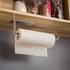 SUNTECH Paper Towel Holder Under Cabinet - Self Adhesive Towel Paper Holder Stick on Wall for Kitchen, Bathroom Paper Towel Holder Organizer&Stora...