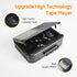 Portable Walkman Cassette Player Converter, Cassette to Digital Converter via USB, Compatible with PC/Laptops, Built-in Speaker&Headphone, Full St...