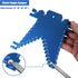 4-in-1 Woodworking Measuring Gauge Aluminum Table Saw Height Gauge Woodworking Measuring Tools Step Depth Gauge for Router Bit,Table Saw, Chisel a...
