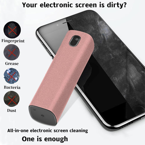 3 in 1Fingerprint Proof Screen Cleaner Tool, Touchscreen Electronic Screen Cleaner, All in One Cleaning Kit with Microfiber and Soft Fiber Flannel...