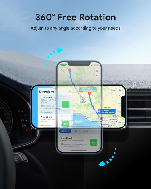 for Magsafe Car Mount Charger 15W Magnetic Wireless Car Charger COKOEYE with Air Vent Mount Compatible with iPhone 15/15 Pro/15 Plus/15 Pro Max/14...
