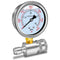 Boltigen Pressure Washer Gauge Kit, Pressure Gauge for Power Washer with 3/8inch Quick Connect, Stainless Steel, 6000PSI...