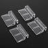 8 mm Fish Tanks Glass Cover Clip, 8 Pieces Aquariums Lid Support Holders Clear Acrylic Aquarium Lid Clips Universal Lid Clips for Rimless Aquarium...