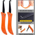22Pcs Grout Remover Tool, 2 Grout Hand Saw and 20 Grout Removal Knife, Caulking Removal Tools, Tile Joint Cleaning Tool, Caulking Edge Kit, Tile C...