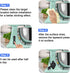 Cord Organizer for Appliances 3Pack, Yoelike Cord Wrapper Wire Holder Cable Organizer for Mixer, Blender, Coffee Maker, Pressure Cooker and Air Fr...