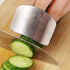 Stainless Steel Adjustable Finger Guard Slice Safe for Cutting Vegetables Food...