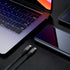 240W Thunderbolt 4 Cable 3ft, USB C Thunderbolt 4 Cable Monitor Cable Supports 40Gbps Data Transfer and Single 8K/Dual 4K Video Compatible with Th...