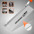 JORGENSEN 10" Dovetail Reversible Saw, Professional Cutting Jamb Saw, 13TPI Double Ground Teeth Flush Cut Saw Spring Loaded Design Cranked Soft Ha...