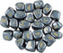 SUNYIK Natural Hematite Rune Stones Set with Engraved Elder Futhark Alphabet Lettering Polished Healing Crystal Kit...
