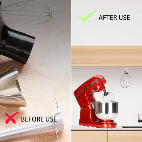 Stand Mixer Attachment Holders,4 Pack Kitchen Accessory Organizer Compatible with Kitchenaid Mixer Attachments Kitchenaid Mixer Accessories for St...