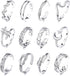 KOHOTA 12PCS 18K Gold Plated Adjustable Toe Rings for women Summer Beach Open Toe Rings Set Flower Arrow Tail Pinky Band Rings Barefoot Foot Jewel...