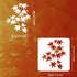 FINGERINSPIRE Maple Leaf Stencil for Painting 11.8x11.8inch Leaf Pattern Drawing Template Maple Leaf Branch Painting Stencil Plastic Foliage Hollo...