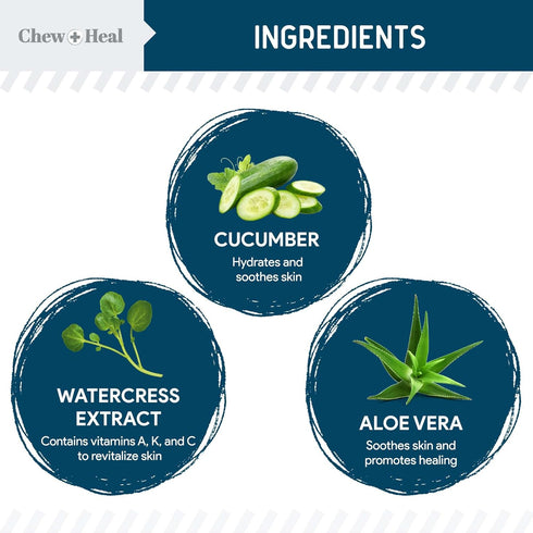 Tear Stain Remover for Dogs and Cats - 4 oz Solution - Dissolves Eye Buildup and Gunk, Reduces Staining - Water Based with Aloe Vera and Cucumber ...