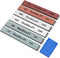 6 Pcs Knife Sharpening Stones For Knife Sharpener With Fixed Angle, Sharpening stone with base Professional Sharpening Stone Set: 120 240 600 1000...
