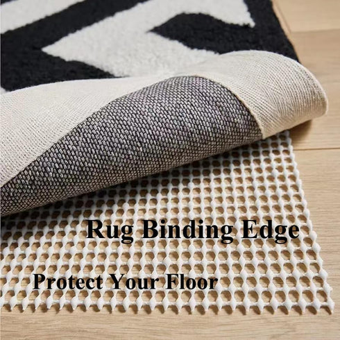 FUNORNAM 2Inch Wide Herringbone Cotton Rug Seam Ribbon Webbing Carpet Binding Trim Twill Tape for DIY Craft Sewing, Handle Cloth Bag, Handbag Tote...