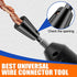 Wire Twister Tool for Drill, 2PCS Upgrades Wire Nut Twister for Drill 6MM Hex Shank Cable Wire Twisting Tool Wire Connector Wire Stripping Twistin...