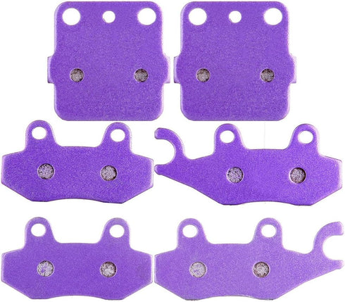 ECCPP Brake Pads Fits for 2004 2005 for Yamaha YFZ450, FA135 FA165 FA84 Front and Rear Brake Pads...