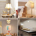 LINEWAY Rechargeable Light Bulbs with Remote, Battery Operated Light Bulb 2000mAh E26 Detachable Charging, 15 Colors Selectable/Timer/Dimmer Puck ...