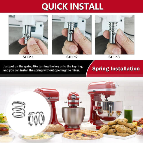 Spring for KitchenAid Stand Mixers - Kitchenaid Mixer Replacement Parts?2 Pack)...