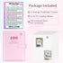 Sooez 100 Envelopes Challenge Binder, Money Saving Challenge Budget Binder with Cash Envelopes, Savings Challenge Book - Easy & Fun Way to Save $5...