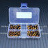 4mm 6mm 8mm Stone Beads Kit for Jewelry Making, Natural Gemstone Round Loose Beads Set for Bracelet Necklace Earring, Tiger Eye 215pcs...