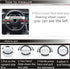 Cxtiy Warm Steering Wheel Cover with Handbrake Cover & Gear Shift Cover, Soft Fazzy Steering Wheel Wrap Faux Wool Fluffy for Winter 3 Pcs1 Set Fit...