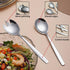 Salad Server Set 4 Pieces, Stainless Steel Salad Serving Set, Salad Spoon, Salad Servers, Salad Fork, Dishwasher Safe...