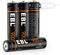 EBL Rechargeable AAA Lithium Batteries 1.5V AAA Battery 900mWh USB Rechargeable Batteries - 4 Pack...