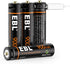 EBL Rechargeable AAA Lithium Batteries 1.5V AAA Battery 900mWh USB Rechargeable Batteries - 4 Pack...