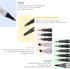 Bianyo Micro Drawing Pens Art Supplies - 10 Assorted Art Pens + 2 Black Art Markers, Upgraded Pigment Water-Resistant Archival Ink, Bonus Pouch Ba...