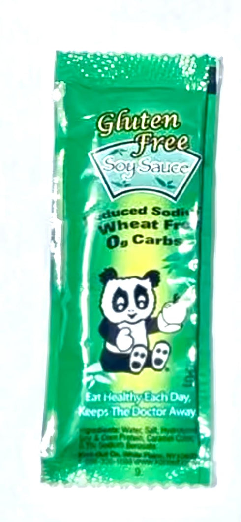 Kari-Out Gluten Free, Reduced Sodium, 0g Carbs, 50 ct. Soy Sauce Packets, Small...