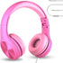 LilGadgets Connect+Wired Kids Headphones for School with Microphone, Volume Limiting & Noise Reduction Over-Ear Headset with Cord, SharePort Techn...