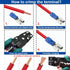 Tnisesm 301Pcs Insulated Wire Electrical Connectors Assortment Kit with Ring, Spade, Butt, Quick Disconnect, Crimp Automotive Cable Terminals...