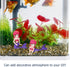 Mermaid Fish Tank Decor 4Pcs Lovely Cartoon Mermaid Figurines Aquarium Decorations Gifts Aquarium Desk Mermaid Thematic Ornaments...