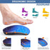 RooRuns Plantar Fasciitis 3/4 Length Insoles for Men Women, High Arch Support Orthotic Shoe Inserts for Work Boots, Flat Feet, Over-Pronation, Sup...