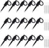 Secure Pen Set with Chain and Pen Holder, Desktop Pens with Chains, and Blank Ink Refills, Black Ink Counter Coil Corded Pen for Home Bank Office ...