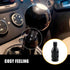 Universal Shift Knob Adapter,Aluminum Auto Shifter Adapter,Car Shift Knob Sheath Retainer for Threadless Manual Shift M12x1.25 (Black)...